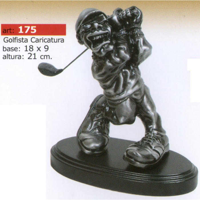 art. 175 _GOLFISTA CARICATURA