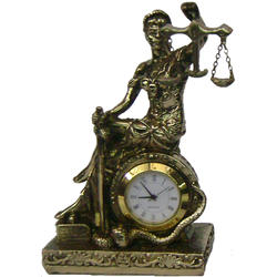 art 119/3 _ JUSTICIA  SENTADA con RELOJ