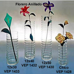 ART. VEP 1432 _ FLORERO ANILLADO 12 X 40 C/C